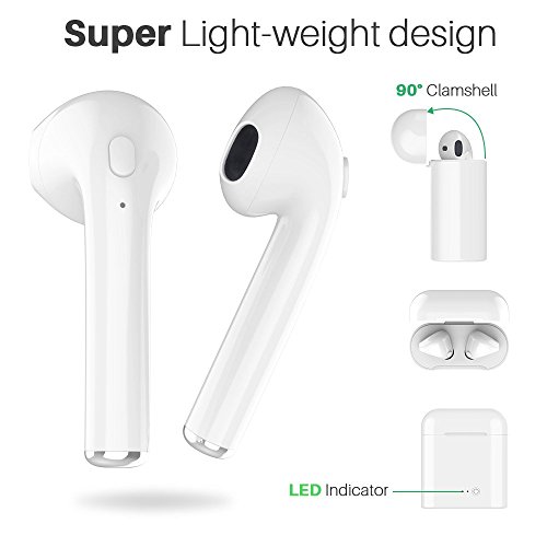 image for VRURC Wireless Bluetooth Headphones-Wireless in-Ear Headphones-Running