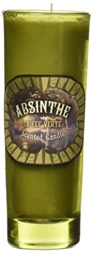 DecoGlow CDL5473 Candle, Cocktail Lounge Absinthe, Small