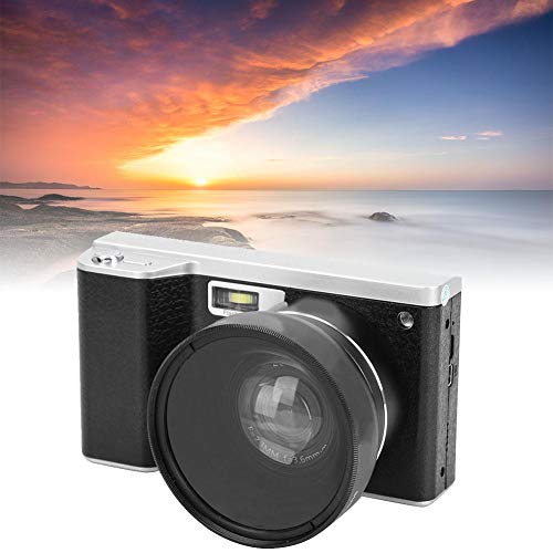 Gerioie 1080P Digital Camera, IPS HD Touch Screen Digital Camera, Wide Angle Small 24 Million