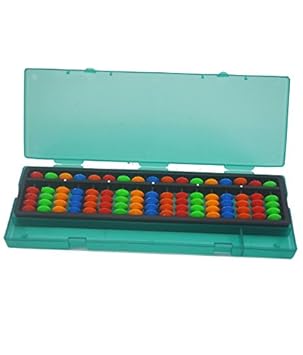SAE FASHIONS MULTICOLOR 17 ROD ABACUS KIT WITH BOX