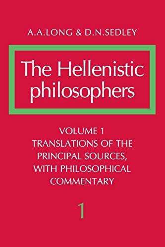 The hellenistic philosophers 2巻セット The Hellenistic Philosophers: Volume 2, Greek and Latin Texts with