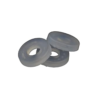 3 8 X 875 X 375 Flat Washer Natural Nylon Pk 100 Amazon Com Industrial Scientific