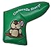 ReadyGOLF Dancing Gopher Green Embroidered Putter Cover Blade