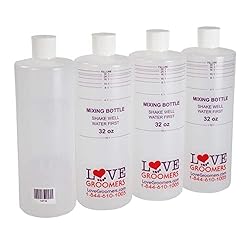GROOMER ESSENTIALS 32oz Dilution Bottles - Set of 4