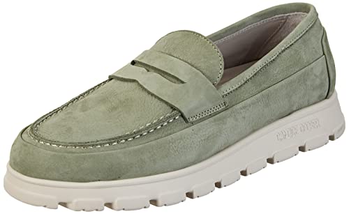 Candice Cooper Candice Cooper-NINJA PENNY-ARMY, Mocasín Mujer, Verde (Military Green),