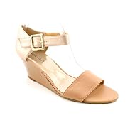 nine west closed toe wedges
