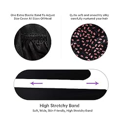 BONNET QUEEN Silk Bonnet for Sleeping Satin Bonnet
