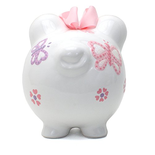Child to Cherish Piggy Bank Large, Butterfly