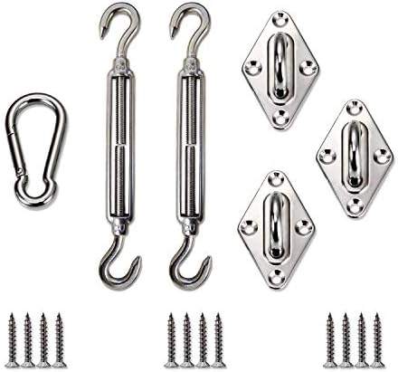 Windscreen4less Sun Shade Sail Hardware Kit