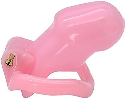 The Bondage Locker Resin Cage Belt Chastity Device, Pink, 8 Count (Pack of 1) - Image 3