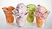 Golden Apple, 9 oz Clear Plastic Sundae Cup 30sets with Dome lids no hole. Disposable Dessert Bowls, Frozen Dessert