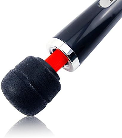APRIL 14TH Magic Cordless Curved Therapeutic Wand Massager | Powerful Speeds &amp; 10 Pulsating Patterns | For Muscle Aches &amp; Sports Recovery | Rechargeable | Wireless &amp; Travel Friendly , Black