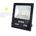 ZHMA 100W LED Flood Light,Waterproof IP65 Super Bright Outdoor Work Light with US 3-Plug,LED Work Light,Yard,Basketball Court,Garden