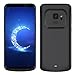 Samsung Galaxy S9 Battery Case, Ultra Slim 4700mAh Rechargeable Portable External Battery Charger Pack Extended Power Bank Backup Charging Protective Case Cover for Samsung Galaxy S9 2018 (Black)