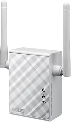 RP-N12 - Repetidor/Punto Acceso inalámbrico N300 (Antenas externas, WPS, Puerto LAN), Blanco