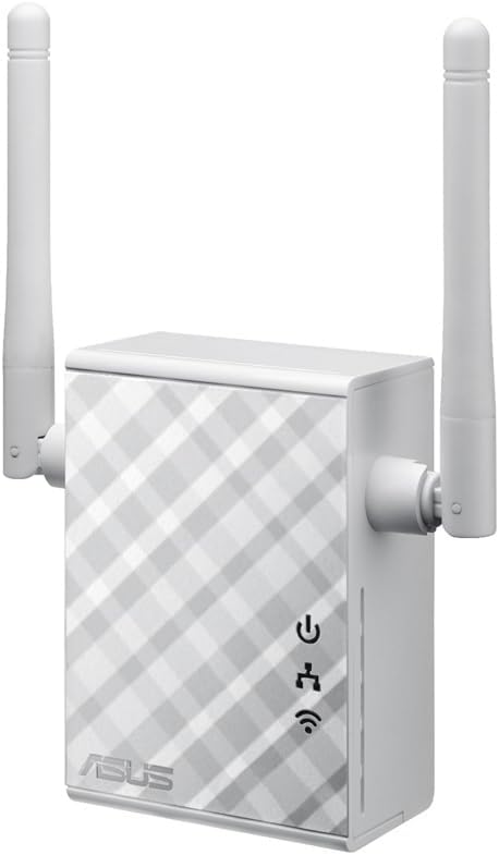 RP-N12 - Repetidor/Punto Acceso inalámbrico N300 (Antenas externas, WPS, Puerto LAN), Blanco