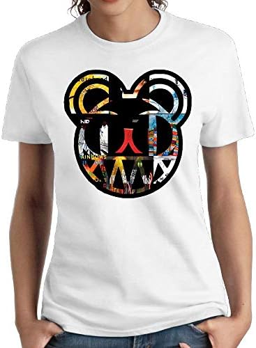 JeffryG Women's Radiohead Short Sleeve T Shirt White
