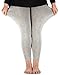 Century Star Women's Full Length Casual Comfort Breathable Plus Size Basic Activewear Sport Pants Bamboo Waist Leggings