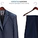 Wooden Hangers - 30 Pack, Heavy Duty, Non-Slip for Coats, Jackets, Suits, & Pants - Clothes Hangers With Bar and Notches
