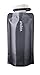 Vapur Collapsible Water Bottle With Carabiner, Compact Bottle Folds Flat For Hydration On The Go, Ideal for Traveling, Hiking or Camping, 16 Ounce, Cool Grey, Pack of 1