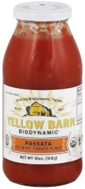 Yellow Barn Biodynamic Organic Country Passata Puree, 18 Ounce -- 6 per case. by Yellow Barn Biodynamic