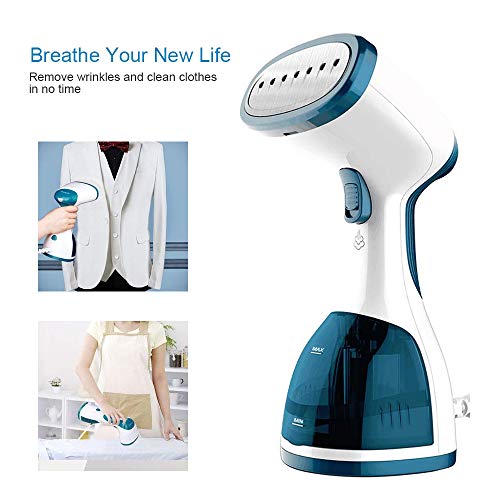 ANBANGLIN Clothes Steamer - Handheld Garment Steamer Portable, 40s Fast Heat-up with 260ml Water Tank Fabric Mini Steamer, Suitable Wrinkle Remover for Home & Travel - Thumbnail 3