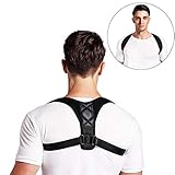 Posture Corrector for Men & Women, Back Brace Posture Corrector, Adjustable Posture Brace Getting Rid of Bad Posture, Comfortable Upper Back Brace Clavicle Support Devic (Posture Corrector)