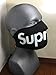 Neoprene Supreme Face Mask for Skiing Outdoor Sport Dust Protection Red Black (Black Sup)