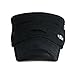Rayna Fashion Men Women Vintage Distressed Washed Cotton Twill Cadet Army Cap Adjustable Military Hat Flat Top Baseball Cap Black