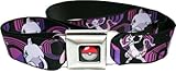 Pokemon Mewtwo Seat Belt Buckle Belt
