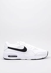 Nike Men's Air Max Sc Sneaker, White/Black/White, 8