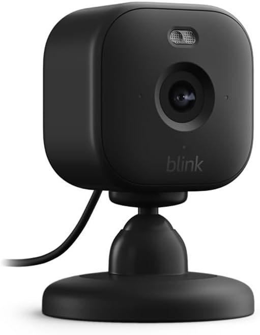 Blink Mini 2 Smart Security Camera, HD Night View, Two-Way Audio, Black
