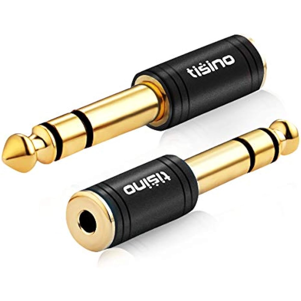 TISINO 3.5mm To 1/4 Stereo Adapter, 1/8 Inch Female Male Aux Jack Converter eBay TISINO 3.5mm To 1/4 Stereo Adapter, 1/8 Inch Female Male Aux Jack Converter eBay