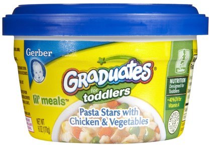 Graduates+Lil+Meals+Pasta+Stars+with+Chicken+and+Vegetables%2c+6+Ounce+--+6+per+case.