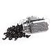 YESURPRISE 1000pcs Copper Micro Link Tubes Rings 3.5mm Beads Lined for I Tip Hair Extension Dark Brown