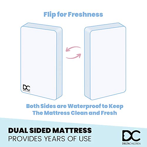 Delta Children Twinkle Stars Deluxe 2Stage Premium Innerspring Crib