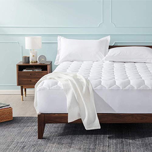 Bedsure Thick Mattress Pad Twin XL Upgraded Breathable Quilted