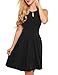 ACEVOG Women's Sleeveless Casual Flare Dress