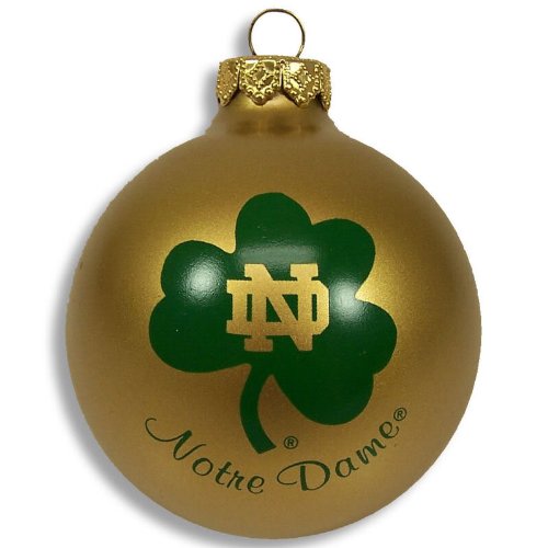 Notre Dame Fighting Irish Official NCAA Christmas Ornament by Topperscot