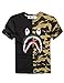 Christo Boy's Casual Fashion Crewneck T Shirt (Black, Small)