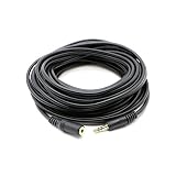 Pasow 3.5mm Stereo Male to Female Extension Audio Cable Cord (30 Feet)