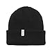 Coal Men's The Frena Solid Fine Knit Beanie Hat, Black, One Size