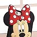 TopSZ Case for iPhone 8/7/6/6S 4.7”,TopSZ Cute Silicone Couple Lover 3D Cartoon Cool Kawaii Animal Cover,Soft Rubble Skin for iPhone 8 7 6,Funny Character Cases for Kids Girls Teens boy Guys-Minnie