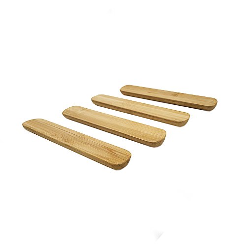 Goodtar Bamboo Massage Tools Green Therapy Kit of 100 Solid Bamboo Sticks to Full Body Massage