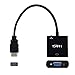 avedio links HDMI to VGA Adapter, Active HDMI to VGA Converter (Female to Female) with Audio, Support HD 1080P@60Hz, TV Stick, Laptop, Roku, Xbox (3.5mm Audio Cable Included)