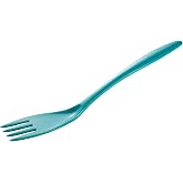 Gourmac 12-Inch Melamine Cooking &amp; Serving Fork, Turquoise