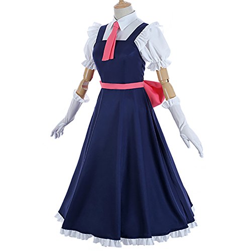 Lady Dragon Kobayashi-san Costume Deluxe Navy Blue Uniform CL Cosplay