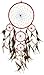 DreamCatcher ~ Red DreamCatcher with Feathers ~ Approx 9 Diameter 2.4 Feet Long
