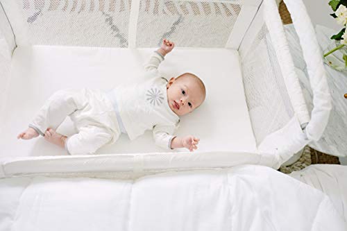 crib with bassinet attachment