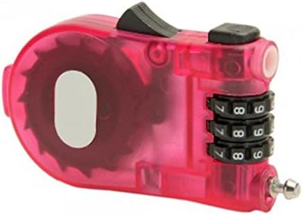 joliveCY CY-Buity Bike Bicycle Cable Helmet Luggage Plastic Combination Lock Safety